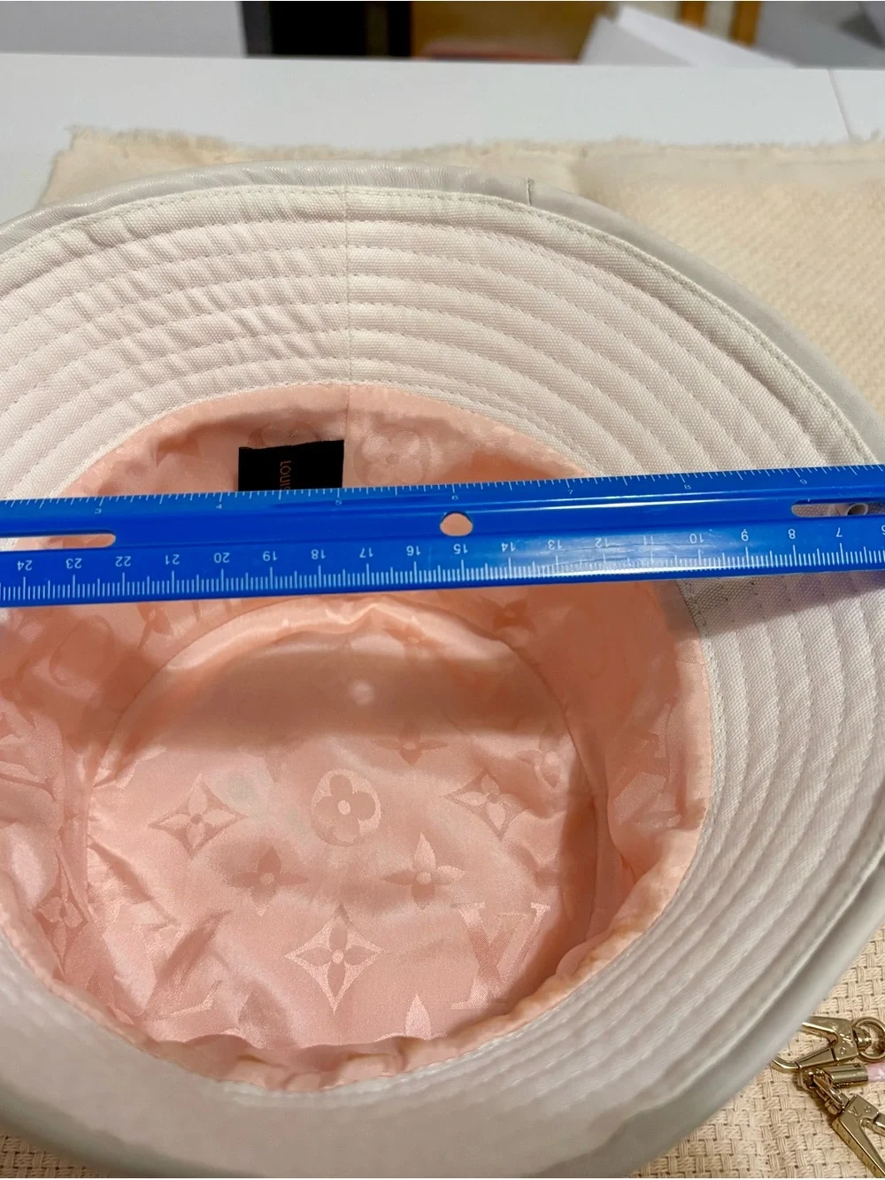 Casual Chic Louis Vuitton Pink Bucket Hat, Gently Loved!